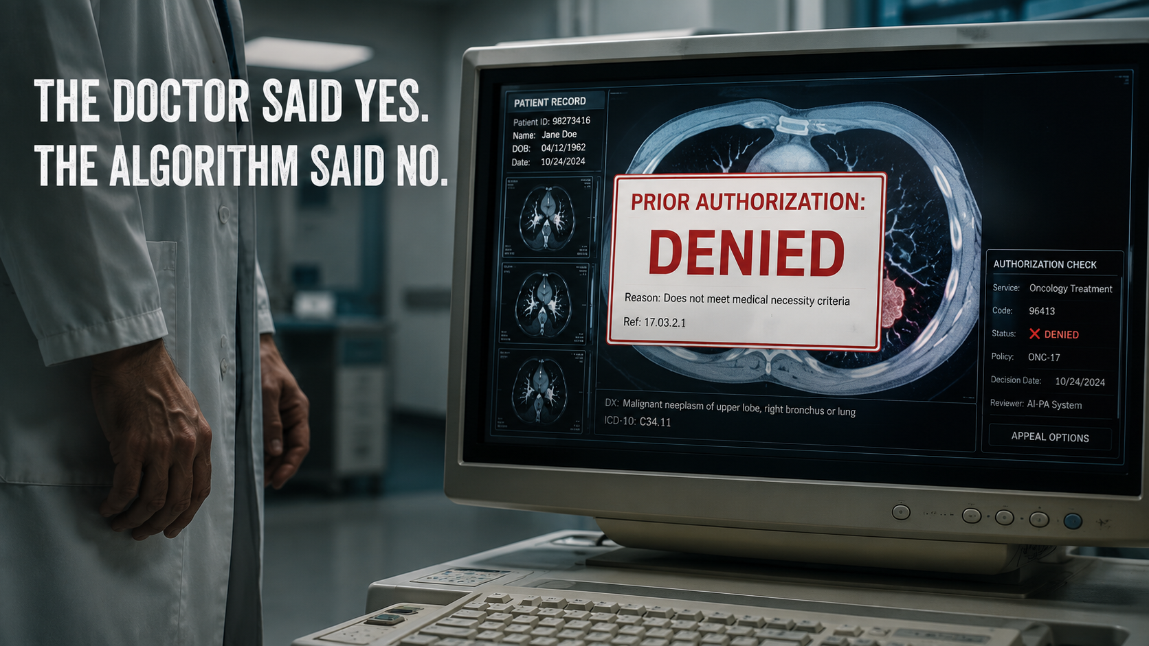 The Algorithm That Decides Whether Your Cancer Treatment Gets Approved