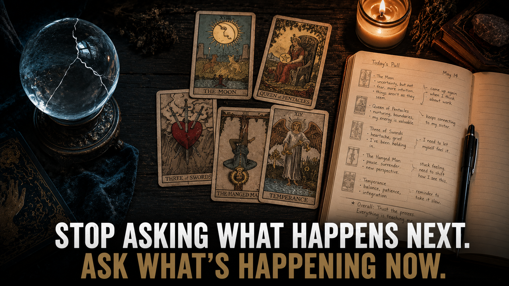 Tarot Stopped Promising Your Future and Started Explaining Your Present. That's the Upgrade.