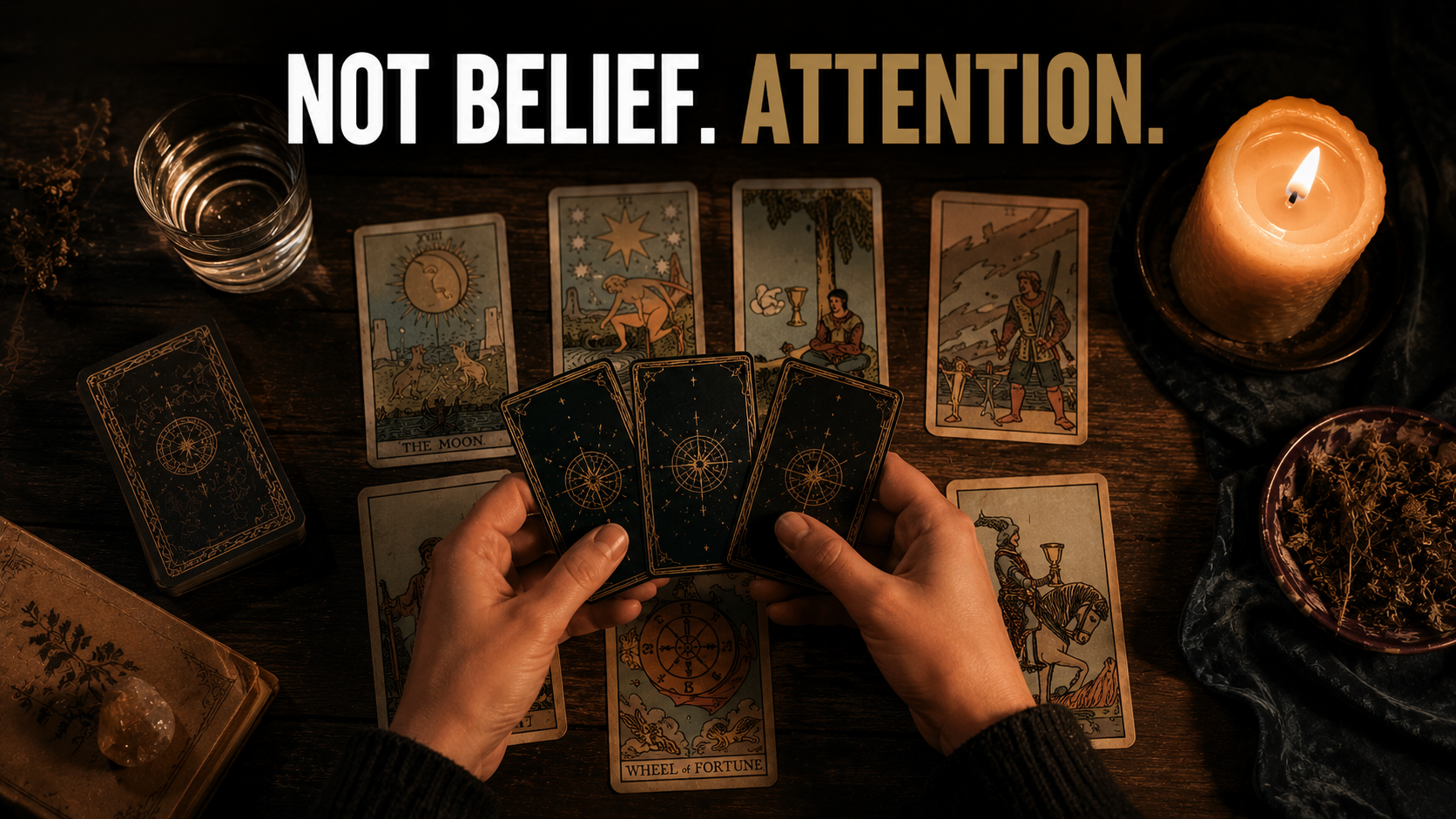 How to Actually Tune Into Tarot (No, You Don't Need to 'Believe' First)