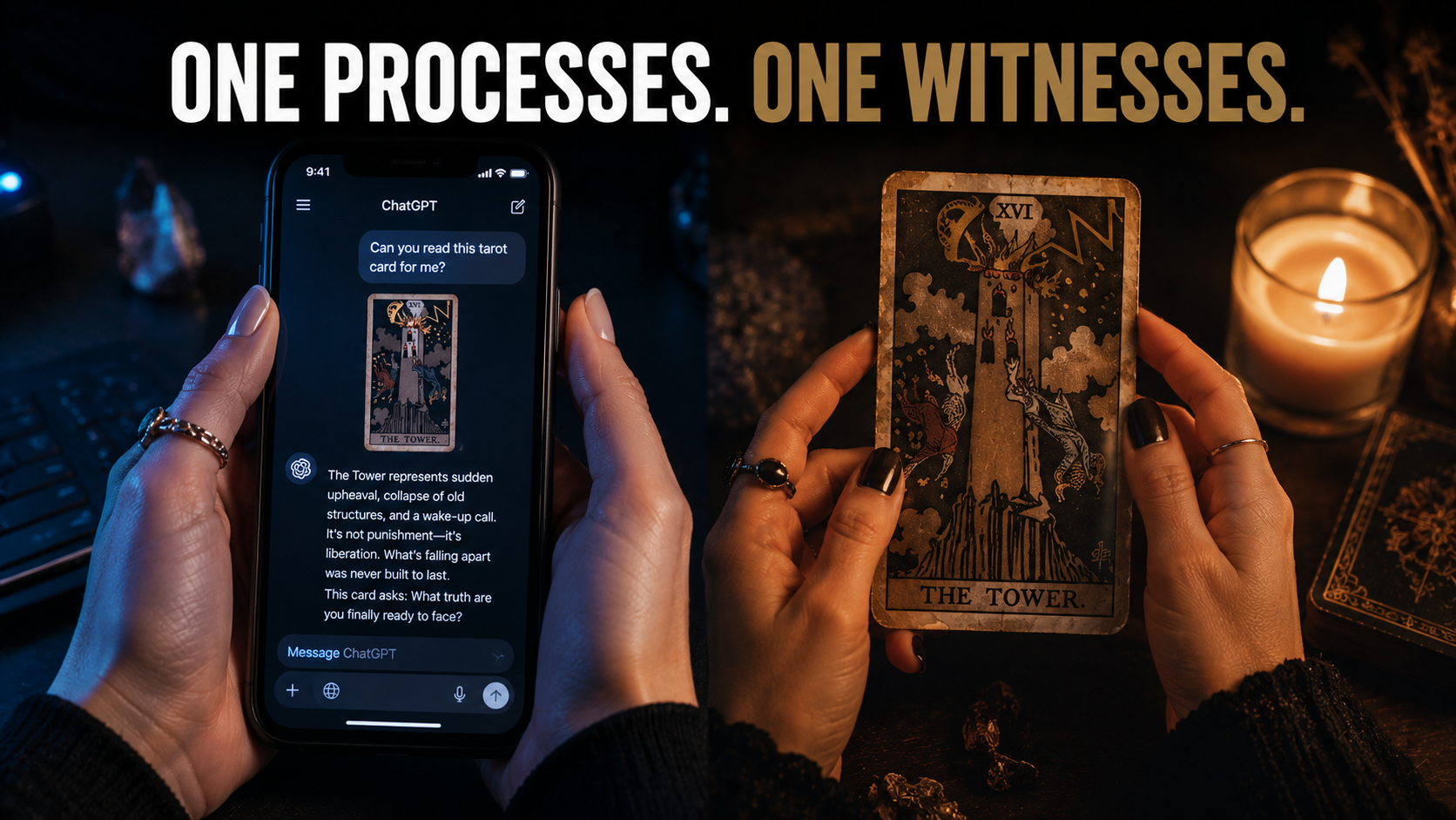 Gen Z Is Asking ChatGPT to Read Their Tarot Cards. Here's What Actually Gets Lost.