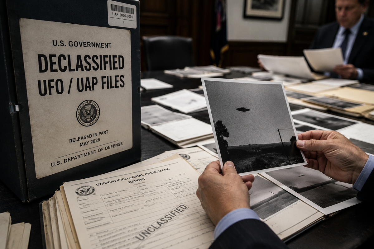 They Declassified the UFO Files. The Real Story Isn't Aliens, It's What Took So Long.