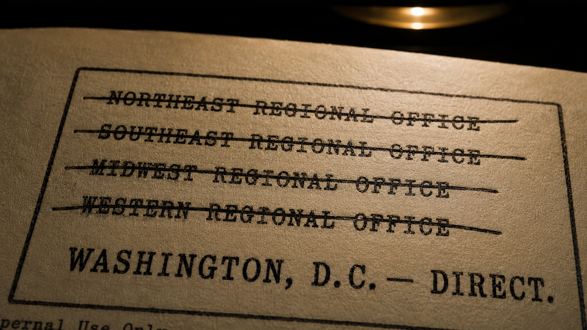 The Whistleblower Memo That Routes Around Everyone Except Washington
