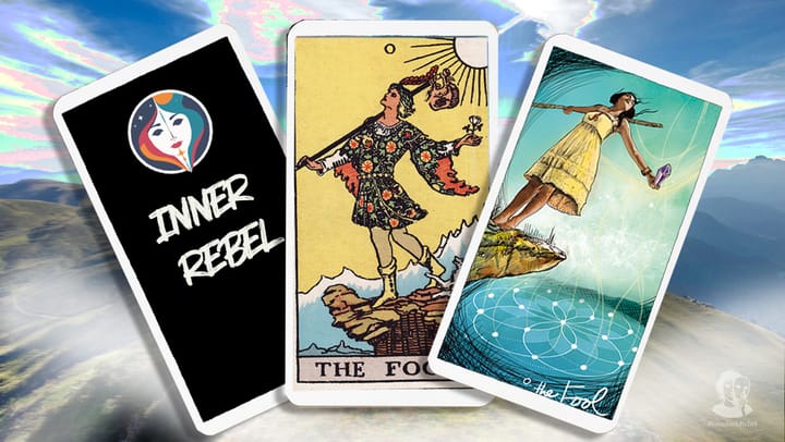 The Fool - Clarity feels like chaos. You're at the edge. You're stepping into the unknown.